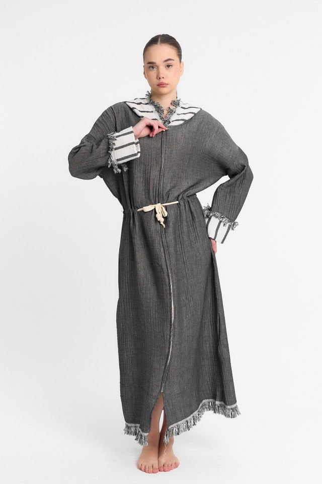 Füme Müslin Elbise