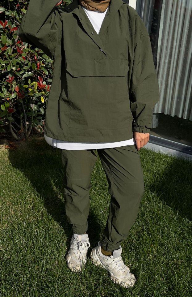 Haki Jogger Takım