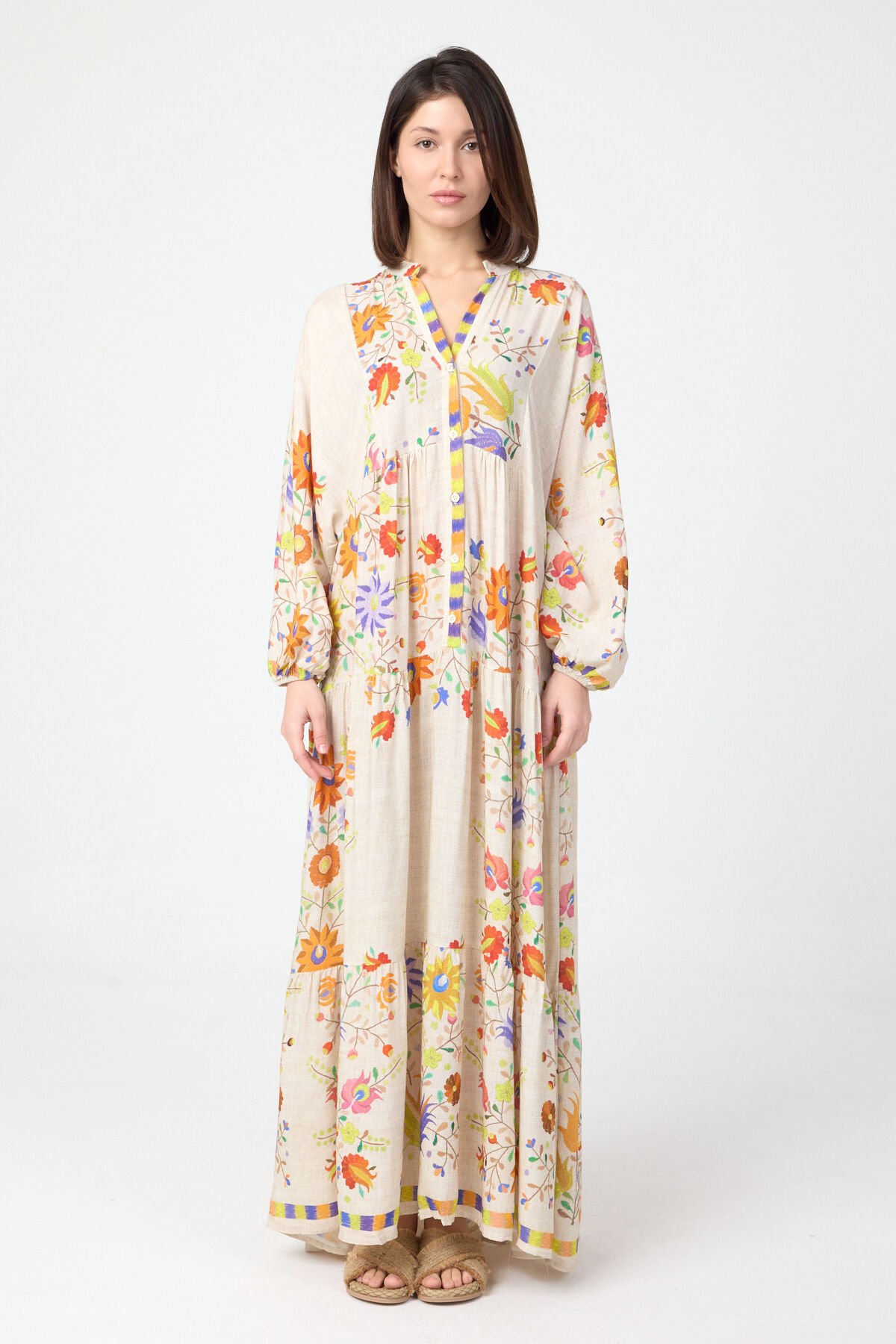 FLOWER ELBİSE